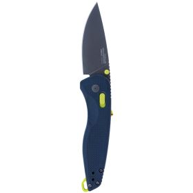 SOG Aegis AT 3.13" Folding Pocket Knife – Indigo & Acid Tactical EDC Knife for Survival & Camping