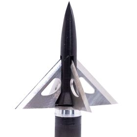Slick Trick GrizzTrick 2 Broadheads – 100 Grain 3‑Blade Mechanical Broadheads (4‑Pack)