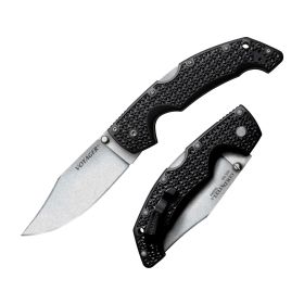 Cold Steel Voyager Large Clip Point Folding Knife – Plain Edge Tactical EDC Folder