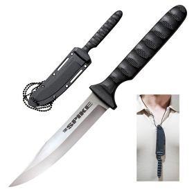 Cold Steel Bowie Spike 4" Blade Neck Knife – Faux G10 Handle & Secure-Ex Sheath | Five Star Survival