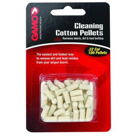 Gamo .22 Cal Cleaning Cotton Pellets – 100-Count Airgun Barrel Cleaning Pellets