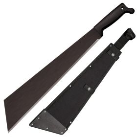 Cold Steel 18" Slant Tip Machete – Carbon Steel Blade with Cor-Ex Sheath