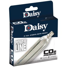 Daisy 5-Count CO₂ Pack — High-Pressure Gas Cartridges for BB & Pellet Guns