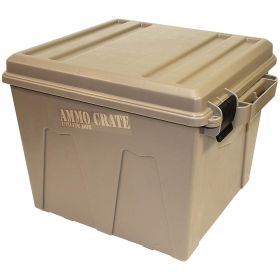 MTM Ammo Crate Utility Box – Heavy-Duty Dark Earth Storage for Ammo & Gear
