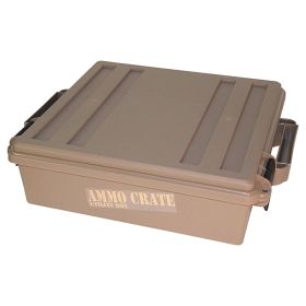 MTM Ammo Crate Utility Box — Dark Earth Heavy-Duty Storage & Transport Case