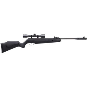 Crosman Remington Express Hunter .22 Cal Nitro Piston Pellet Air Rifle – 4x32mm Scope (Black)