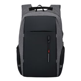 Men’s Anti-Theft Laptop Backpack – Large Capacity Business Travel Bag with USB Charging Port