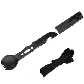 Camping Tableware Set – Portable Stainless Steel Knife, Fork & Spoon Multi-Function Picnic Cutlery