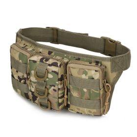 Tactical Nylon Waist Pack Phone Pouch – Molle Belt Bag for Outdoor Camping, Hiking, Hunting, and Climbing Gear