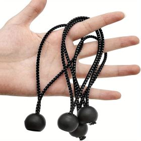 20pcs 6-Inch Bungee Cords with Balls – Elastic String Ties for Camping, Tents, Tarps, and Canopy Shelters
