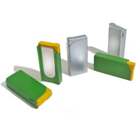 Refillable Clip-On Cigarette Box with Adjustable Flame Butane Lighter – Portable & Stylish