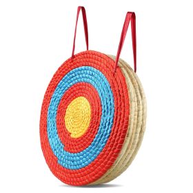 VEVOR 20-Inch 5-Layer Straw Archery Target – Traditional Round Bow Target for Archery Practice and Shooting