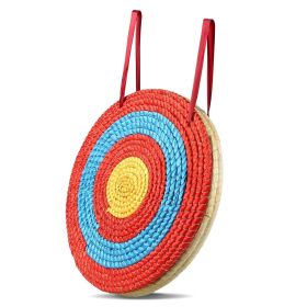 VEVOR 20" 3-Layer Traditional Straw Archery Target – Solid Round Bow Target for Archery Practice
