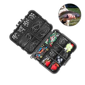 Portable Fishing Accessory Kit – Compact Outdoor Fishing Tackle Set for Freshwater & Saltwater Use