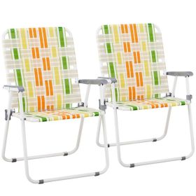 2pcs, Folding Camping Chairs (Option: 2pcs)